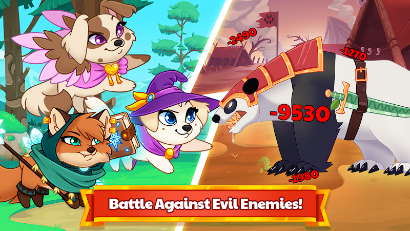 Dungeon Dogs – Idle RPG screenshot 4